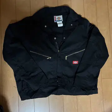 블랙 오버롤 작업복