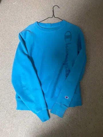 Champion 리버스 위브 맨투맨 S 파랑