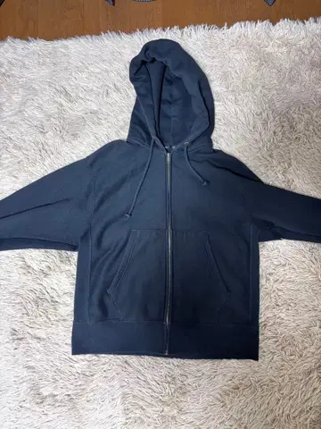 GU 지퍼 후드티 블랙 그레이 세트 M 사이즈