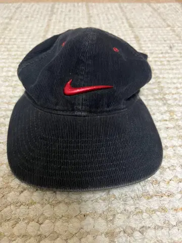 나이키 코듀로이 캡 블랙