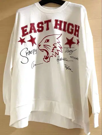 새상품급 시마무라 high school musical 맨투맨 L