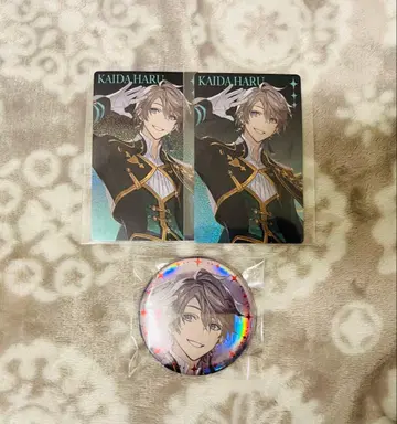 카이다 하루 overture 폴라로이드 & 캔뱃지