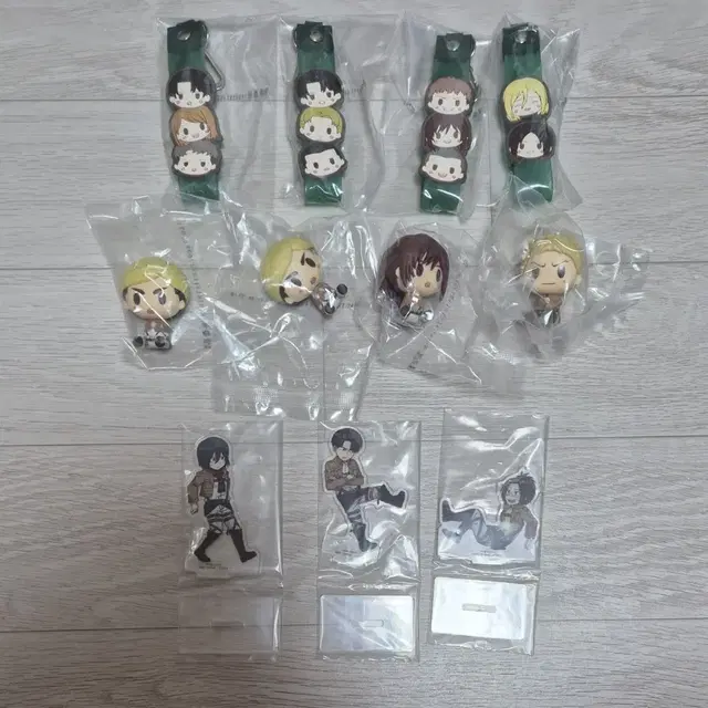 진격의 거인 쿠지 제일복권 g상 h상 i상 피규어 스트랩 아크릴스탠드