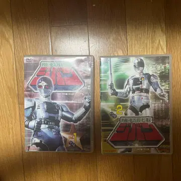 기동형사 지반 DVDVOL 1과 2 초인기 메탈더 VOL 1 DVD