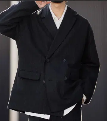 CLEL 테일러드 자켓 & 레귤러 카라 셔츠 S