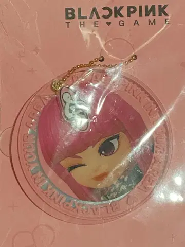 BLACKPINK 리사 THE GAME 아크릴 키체인