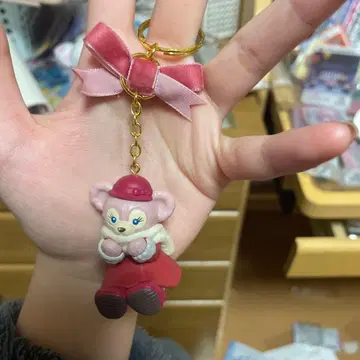 셰리 메이 리본 포함 키링