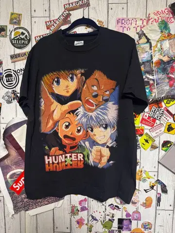 HUNTER x HUNTER 티셔츠 곤 키루아 크라피카 레오리오