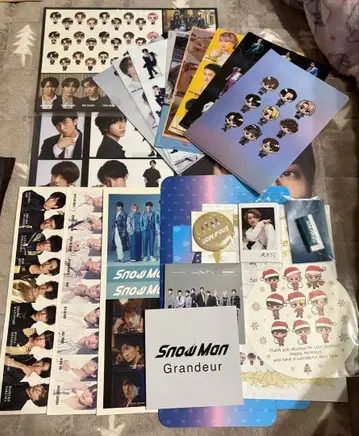 Snow Man 혜택 굿즈세트