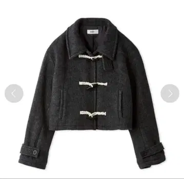 snidel 울 샤기 숏 더플