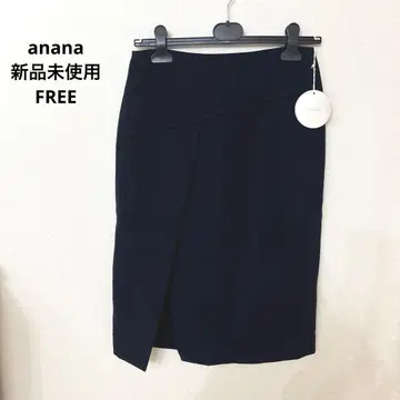 미사용 새상품 anana 슬릿 맥시 스커트 FREE