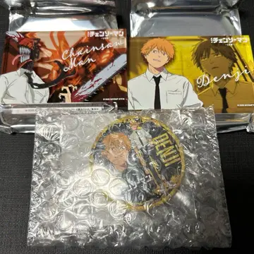 체인소 맨 극장판 아크릴 블록 덴지 캔 배지