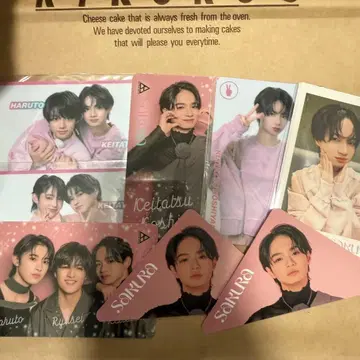 아이돌 사진 카드 세트