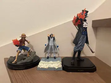 원피스 피규어 루피/아오키지/사보 3체 세트