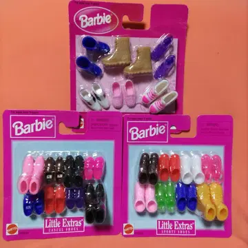 미개봉 새상품 바비 Little Extras 스포츠 슈즈 3세트