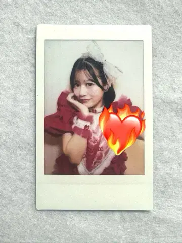 FRUITSZIPPER 월아시 아마네 이벤트 프린트 폴라로이드