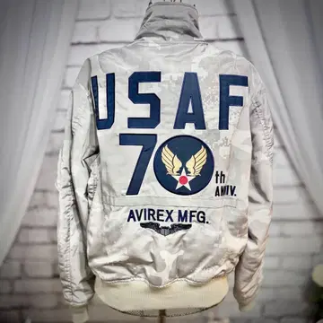 [ AVIREX ] USAF 70주년 기념 MA-1 남성용 L