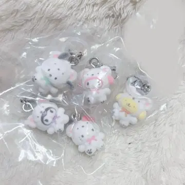 산리오 캐릭터즈 메지루시 액세서리 포근포근 스노우