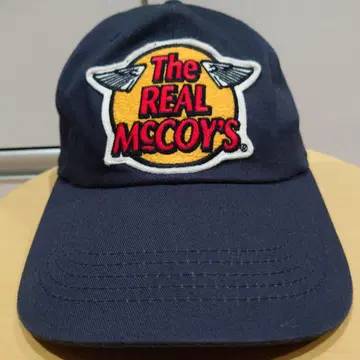 The REAL McCOY'S 네이비 캡