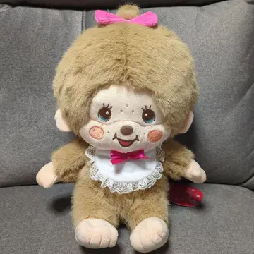 몽치치 라떼 브라운 L 사이즈 봉제 인형