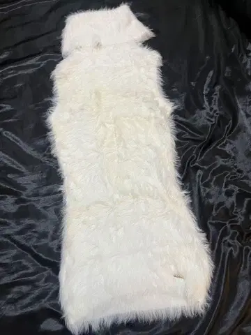 Rady 화이트 퍼 슬리브리스