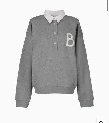 bibiy B. CLUB PREPPY TOP 그레이