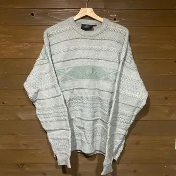 PORT to PORT 그레이 니트 스웨터 L