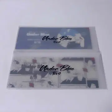 Eve Under Blue 입장자 혜택 센다이 스티커 lazycat 2점