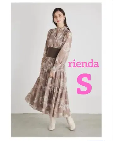 [ 택 포함 미사용 새상품 ] 리엔다 원피스 꽃무늬