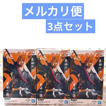 BLEACH 블리치 Grandista 쿠로사키 이치고 피규어 3종 세트
