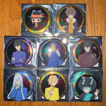 가정교사 히트맨 REBORN! 트레이딩 글리터 캔뱃지 전 8종류