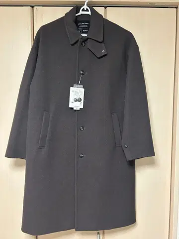 RAGEBLUE 메리노울 스텐카라 코트