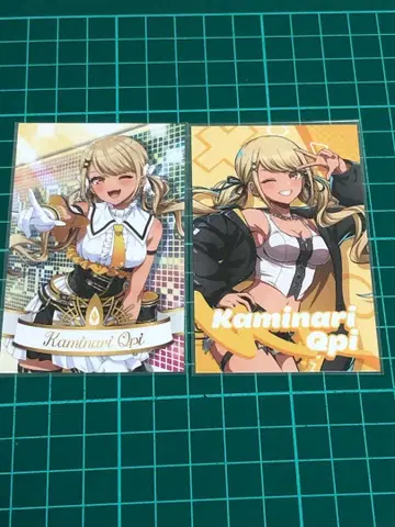 브이스포 카나리 큐피 랜덤 카드 2종 세트