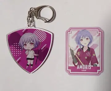 아모리스 라운드원 아크링 키링 스티커 뱅드림