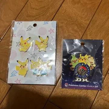 포켓몬 센터 오사카 DX 만담 놀이 피카츄 오사카 핀즈 로고 디자인