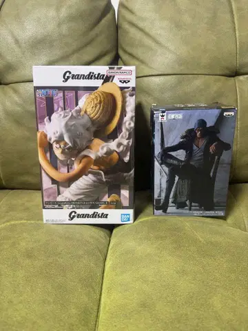 원피스 루피 기어 5 x 아오키지 피규어 럭셔리 2체 세트