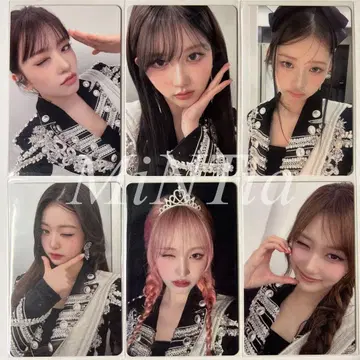 IVE Be Alright 트레이딩 카드 9/23 오사카 6장 컴프