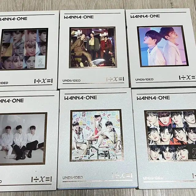 워너원 UNDIVIDED 유닛앨범