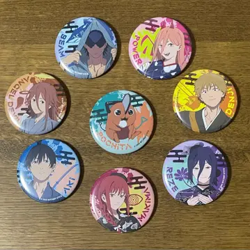 체인소 맨 레제편 OMATSURI POPUP 캔뱃지 전종 세트