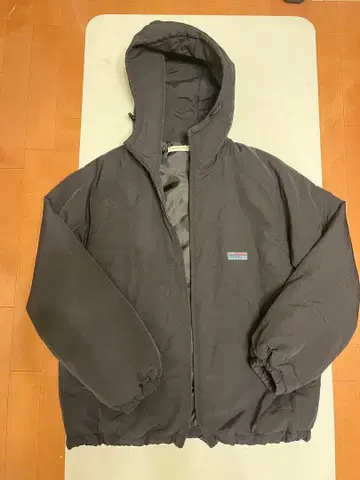 FREAK'S STORE 블랙 나일론 자켓 후드 부착 M