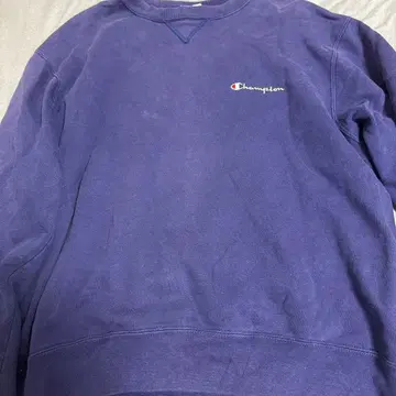 90s Champion 맨투맨 퍼플네이비 구드페이드 빈티지