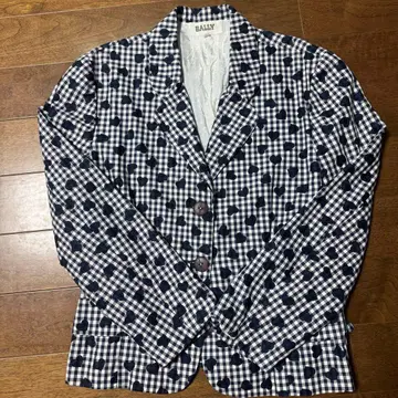 BALLY 빈티지 하트 무늬 오버 사이즈 자켓 40(L)