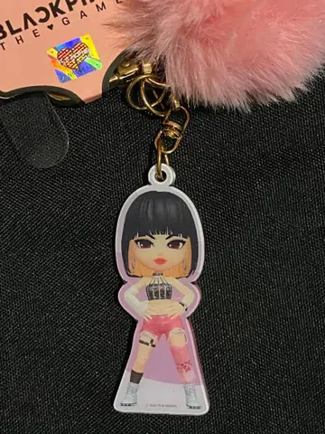 BLACKPINK 리사 THE GAME 아크릴 키링