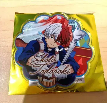 히로아카 유에이 고교 오픈 스쿨 카페 아크릴 코스터 토도로키 쇼토 원화전