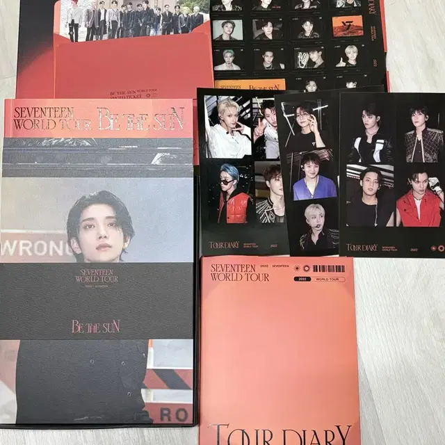 세븐틴 비더썬 디지털코드/투어 다이어리 일괄 양도
