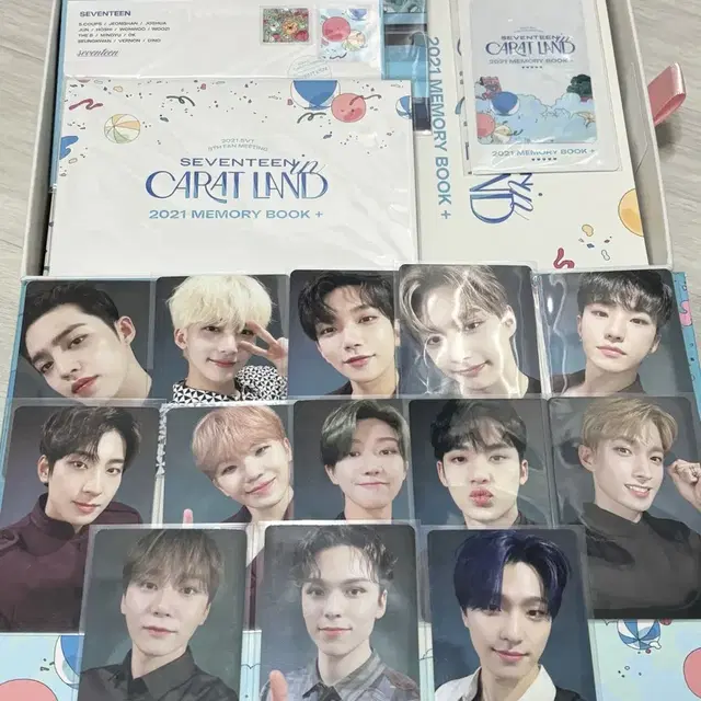 세븐틴 2021 캐럿랜드 캐랜 메모리북 풀셋