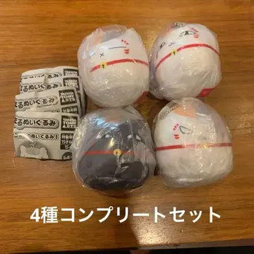 나츠메 우인장 달마 봉제 인형 4종 풀컴플리트 세트 미개봉