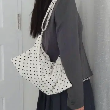 FEKETE 도트 2WAY 숄더백