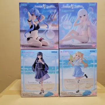 SEGA Summer Pockets 피규어 4체 세트