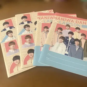 나니와단시 LAWSON 메모장 세트 판매